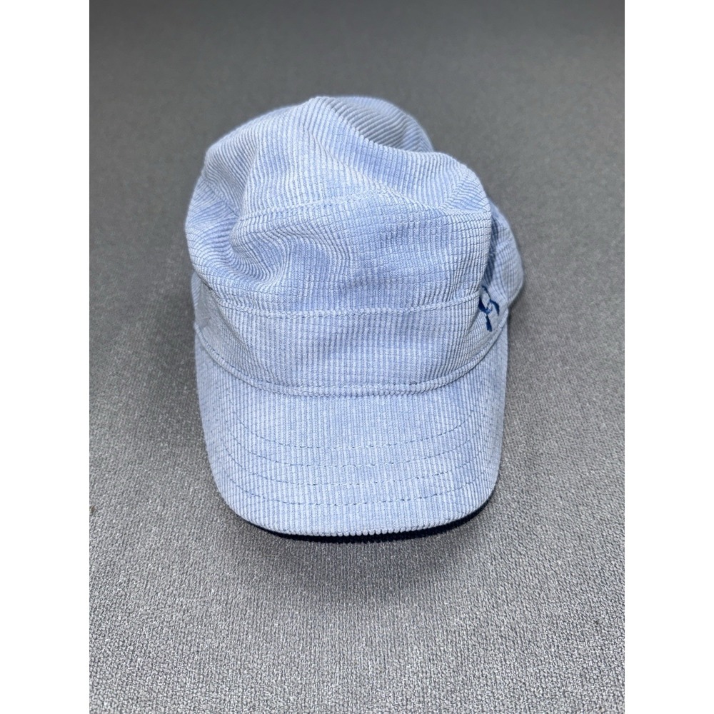Under Armour Women's Blue Corduroy Cadet Military Castro Hat Adjustable Cap